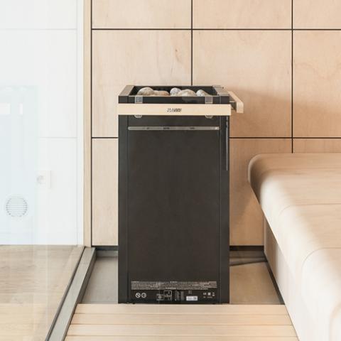 Harvia HL9U1 Virta Series 9 kW Stainless Steel Sauna Heater (240V 1PH)
