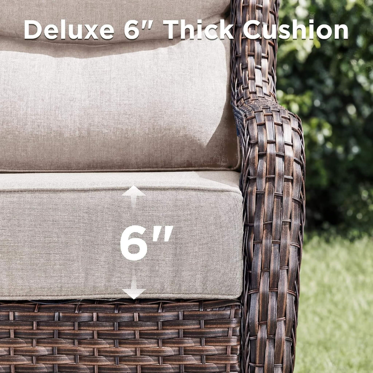 Luxury 10‑Piece All‑Weather Outdoor Patio Furniture Set With Fire Pit Table (SAK39281)