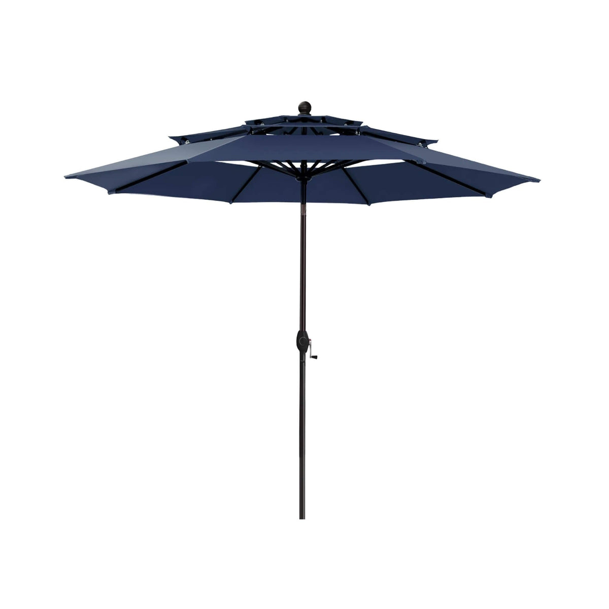 Premium 6‑Piece Bar Patio Furniture Set With Umbrella, Swivel Chairs, and Cushions (SAK90375)