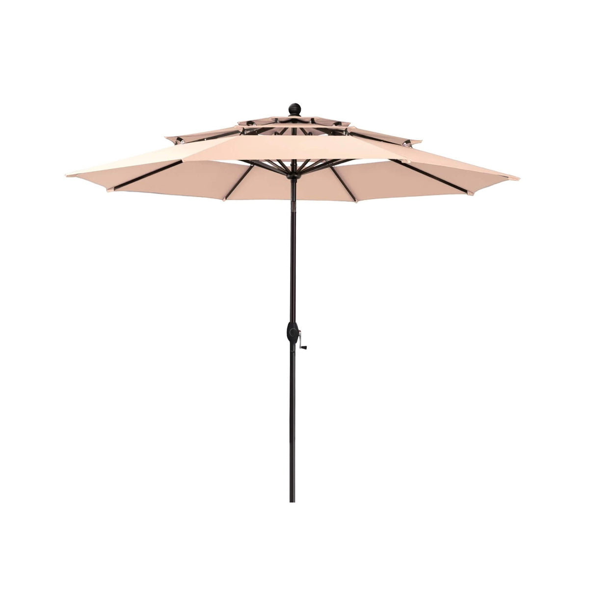 Premium 6‑Piece Bar Patio Furniture Set With Umbrella, Swivel Chairs, and Cushions (SAK90375)