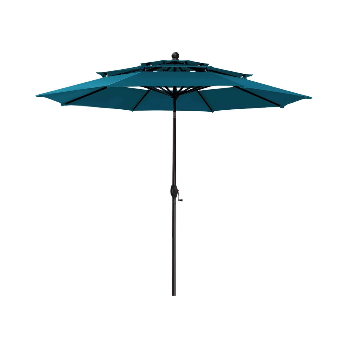 Premium 6‑Piece Bar Patio Furniture Set With Umbrella, Swivel Chairs, and Cushions (SAK90375)