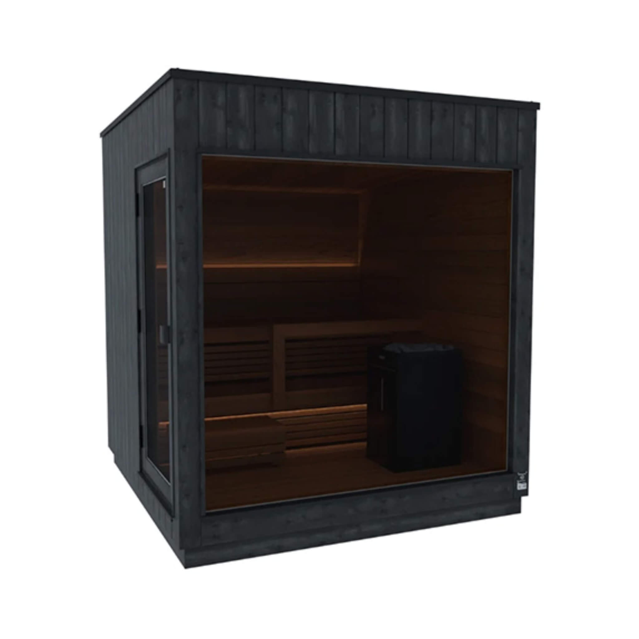 ThermaSol Nordic Misty 2-5 Person Fully-Assembled Modular Outdoor Sauna Cabin [Made-To-Order] [14-KIR] (SAK17365)