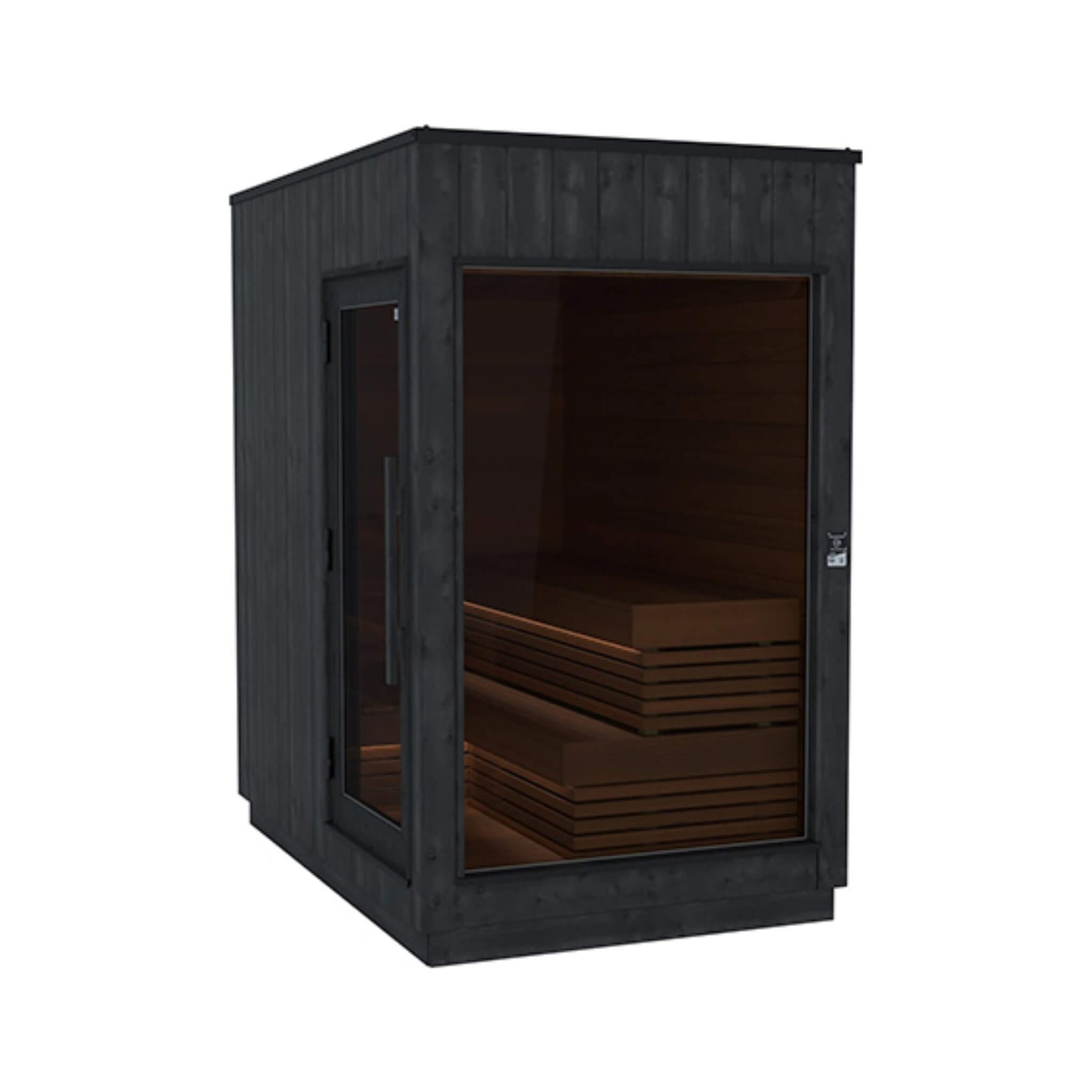 ThermaSol Nordic Misty 2-5 Person Fully-Assembled Modular Outdoor Sauna Cabin [Made-To-Order] [14-KIR] (SAK17365)
