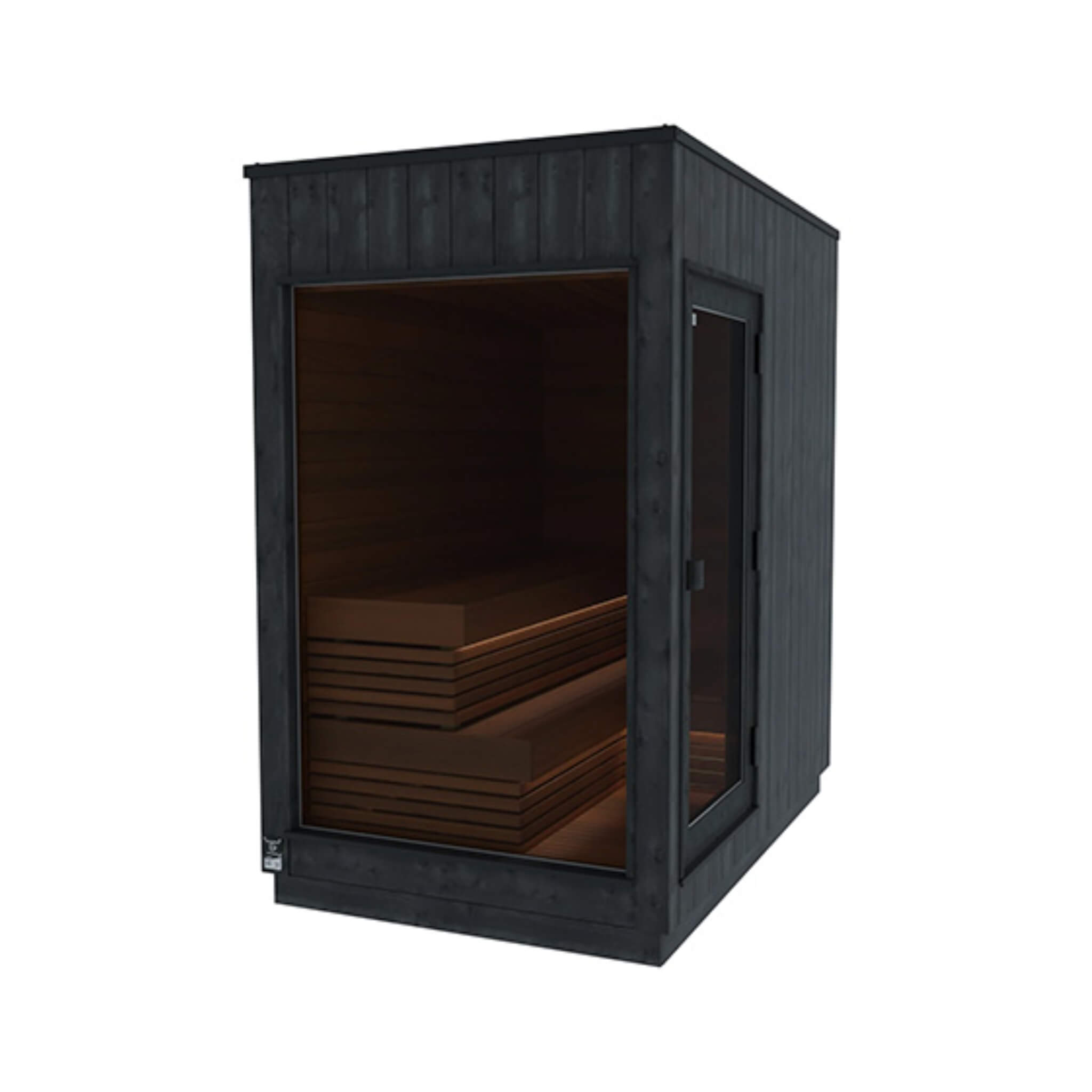 ThermaSol Nordic Misty 2-5 Person Fully-Assembled Modular Outdoor Sauna Cabin [Made-To-Order] [14-KIR] (SAK17365)