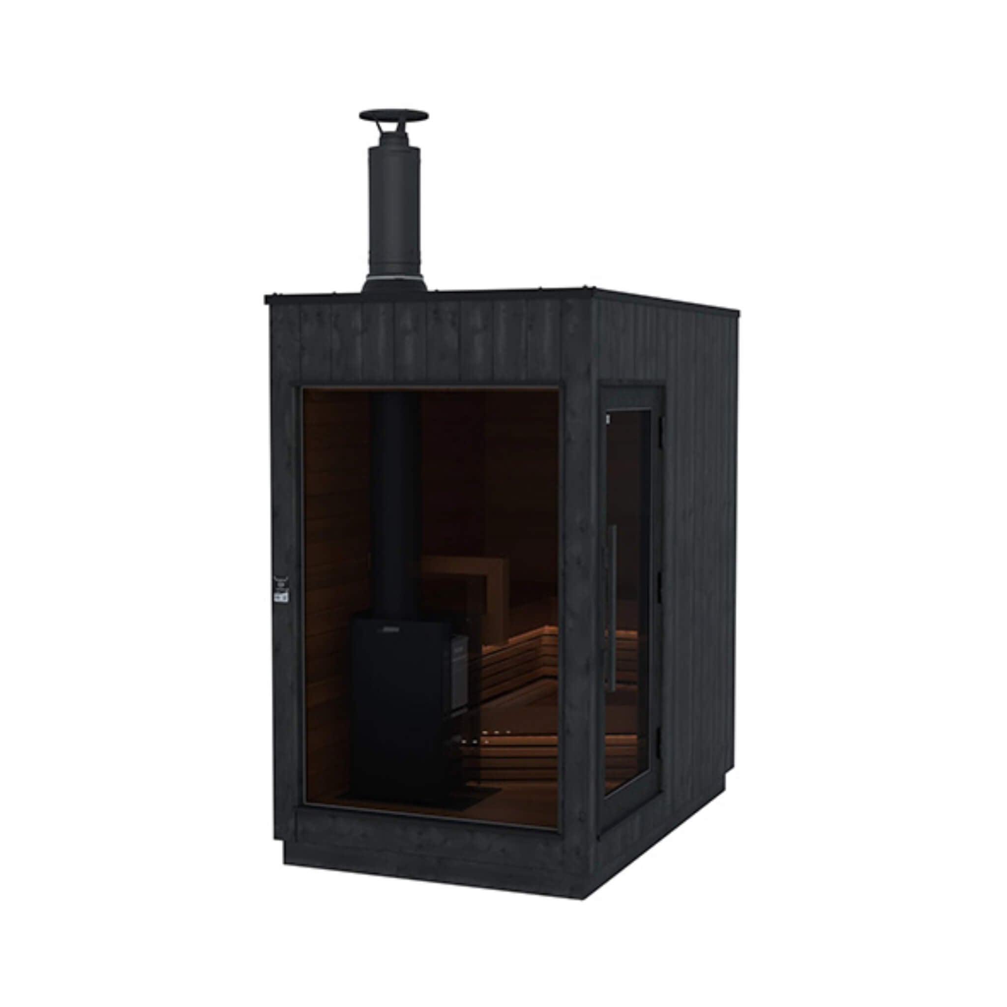 ThermaSol Nordic Misty 2-5 Person Fully-Assembled Modular Outdoor Sauna Cabin [Made-To-Order] [14-KIR] (SAK17365)